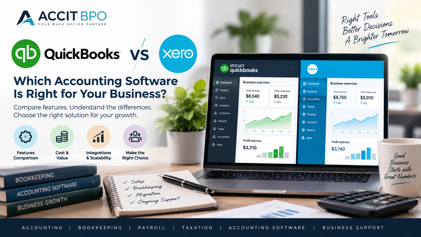 QuickBooks vs Xero: Which Accounting Software Is Right for Your Business?